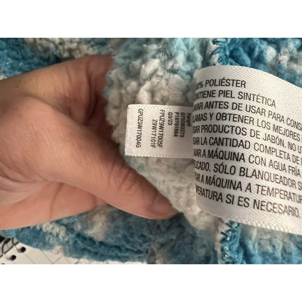 Kid's Oversized Sky Blue Wearable Blanket Cat & Jack‎ Sz XS/S